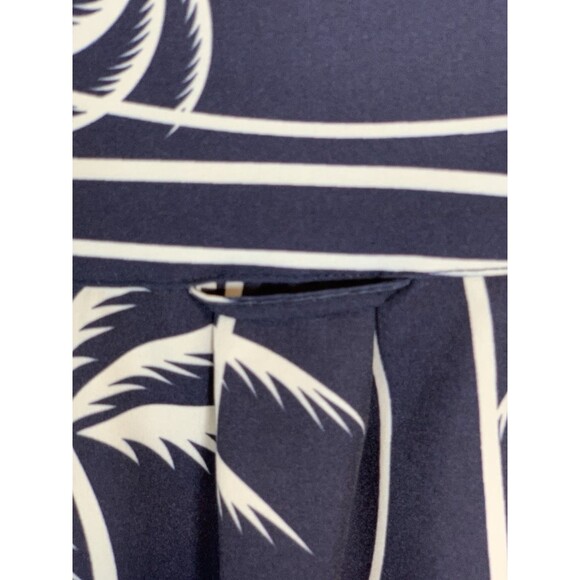 Sunsations Mens Shirt Hawaiian Print Navy Blue/White Florals XL Resort Vacations - Picture 3 of 7